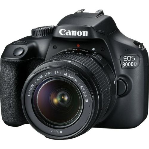 Canon EOS 3000D With Canon 18-55 Lens DSLR Camera