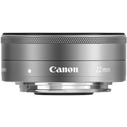 Canon EF-M 22mm f/2 STM Lens (Silver)