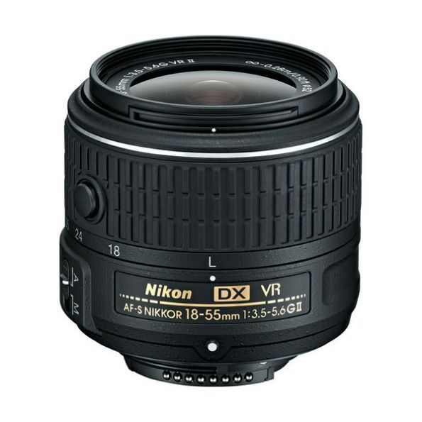 Nikon 18-55mm AF-S Nikkor f/3.5-5.6G VR II DX Lens