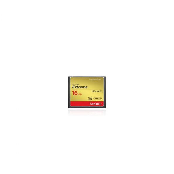 SanDisk 16 GB Extreme CompactFlash Memory Card (120mb/s)
