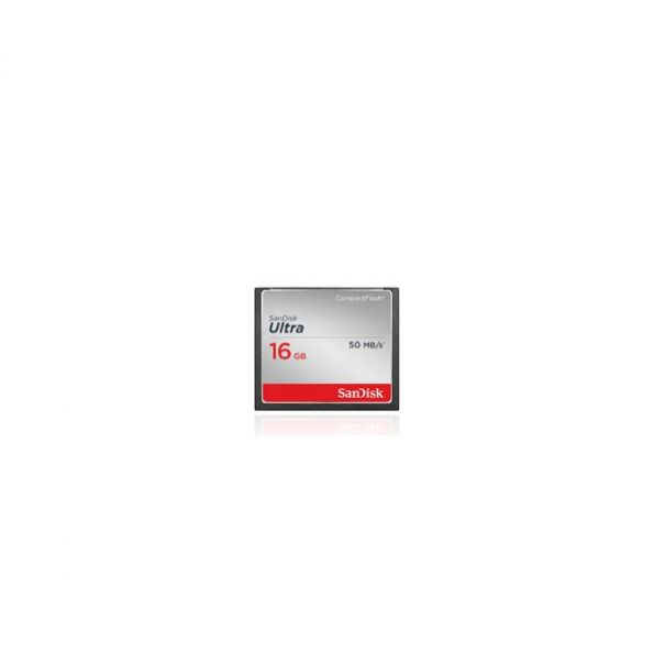 SanDisk 16GB Ultra CompactFlash Memory Card (50mb/s)