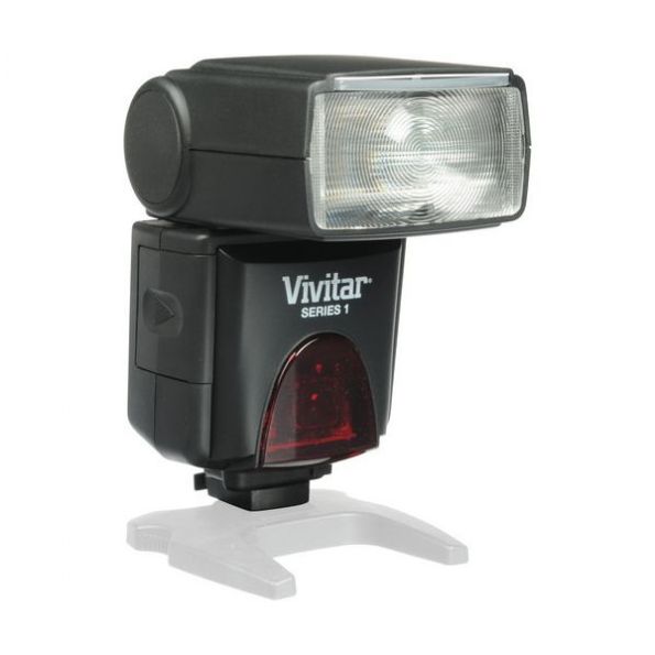 Vivitar DF-383 Series 1 Power Zoom AF Flash for Canon Cameras