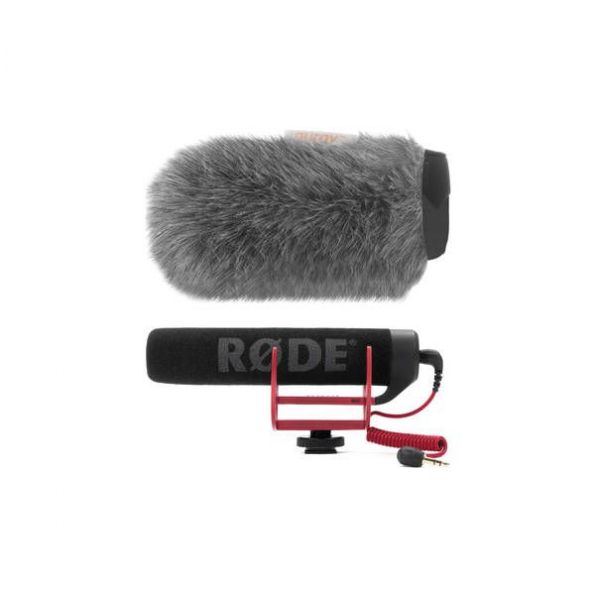 Rode VideoMic GO On-Camera Shotgun Microphone & Custom Windbuster Kit