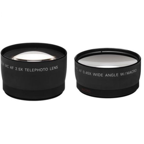 Precision Wide Angle & Telephoto Lens Set ( Black )