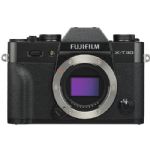 FUJIFILM X-T30 Mirrorless Digital Camera (Body Only, Black)