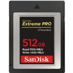 SanDisk 512GB Extreme PRO CFexpress Card Type B