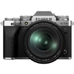 FUJIFILM X-T5 Mirrorless Camera with 16-80mm Lens (Silver)