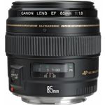 Canon EF 85mm f/1.8 USM Lens