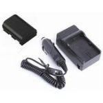 Lithium LP-E6 Extended Rechargeable Battery (2000Mah) W/ Rapid AC/DC Charger ( Home & Car Use )