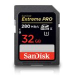 SanDisk 32GB Extreme PRO SDHC UHS-II Memory Card