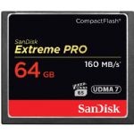 SanDisk 64GB Extreme Pro CompactFlash Memory Card (160MB/s)