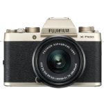 Fujifilm X-T100 Mirrorless Digital Camera with 15-45mm Lens (Champagne Gold)